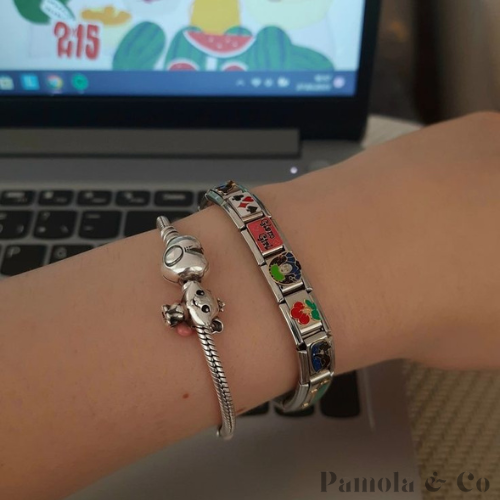 Flora™ Italian Charm Bracelet