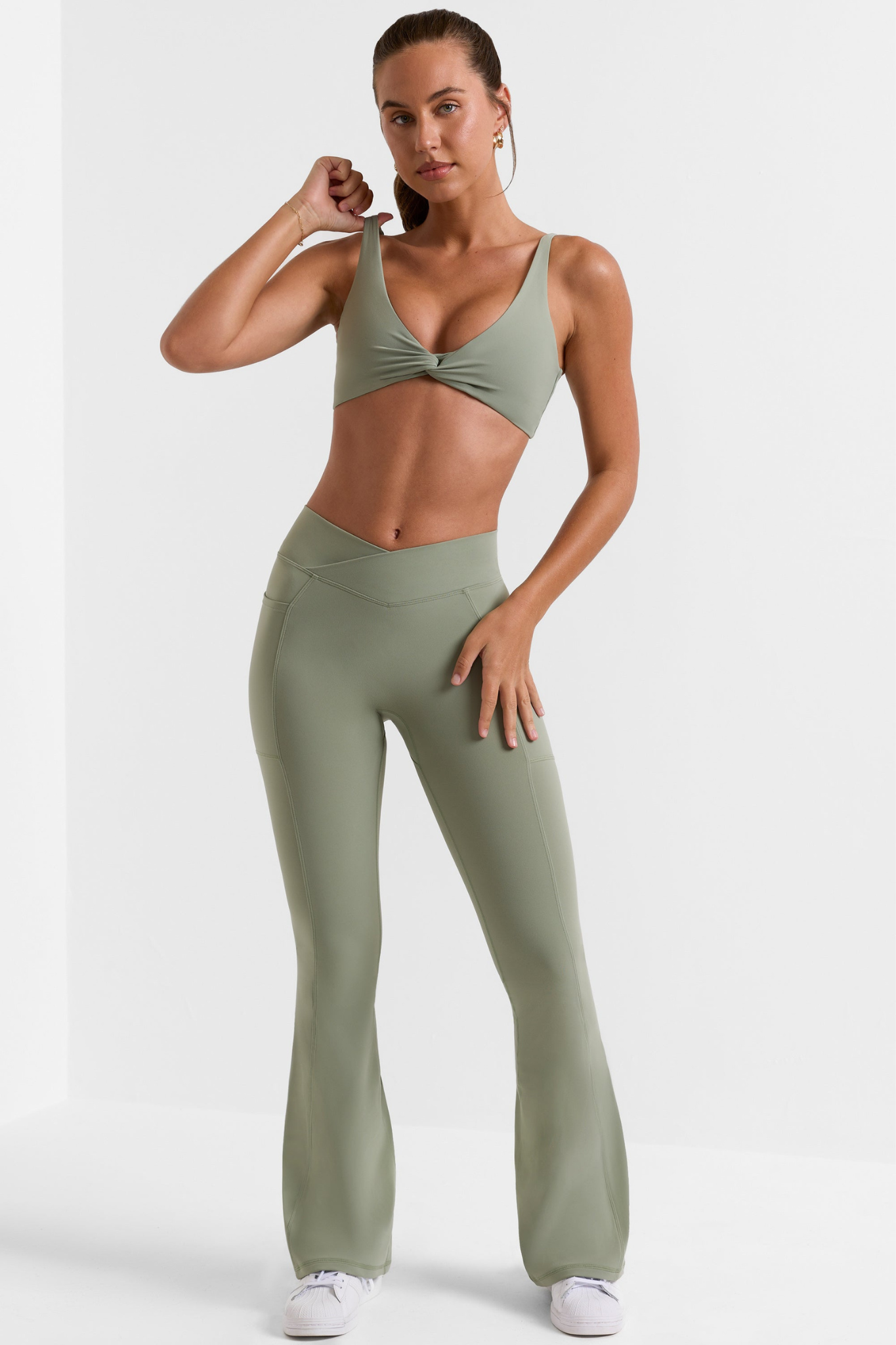 Flora Snached Flare Leggings