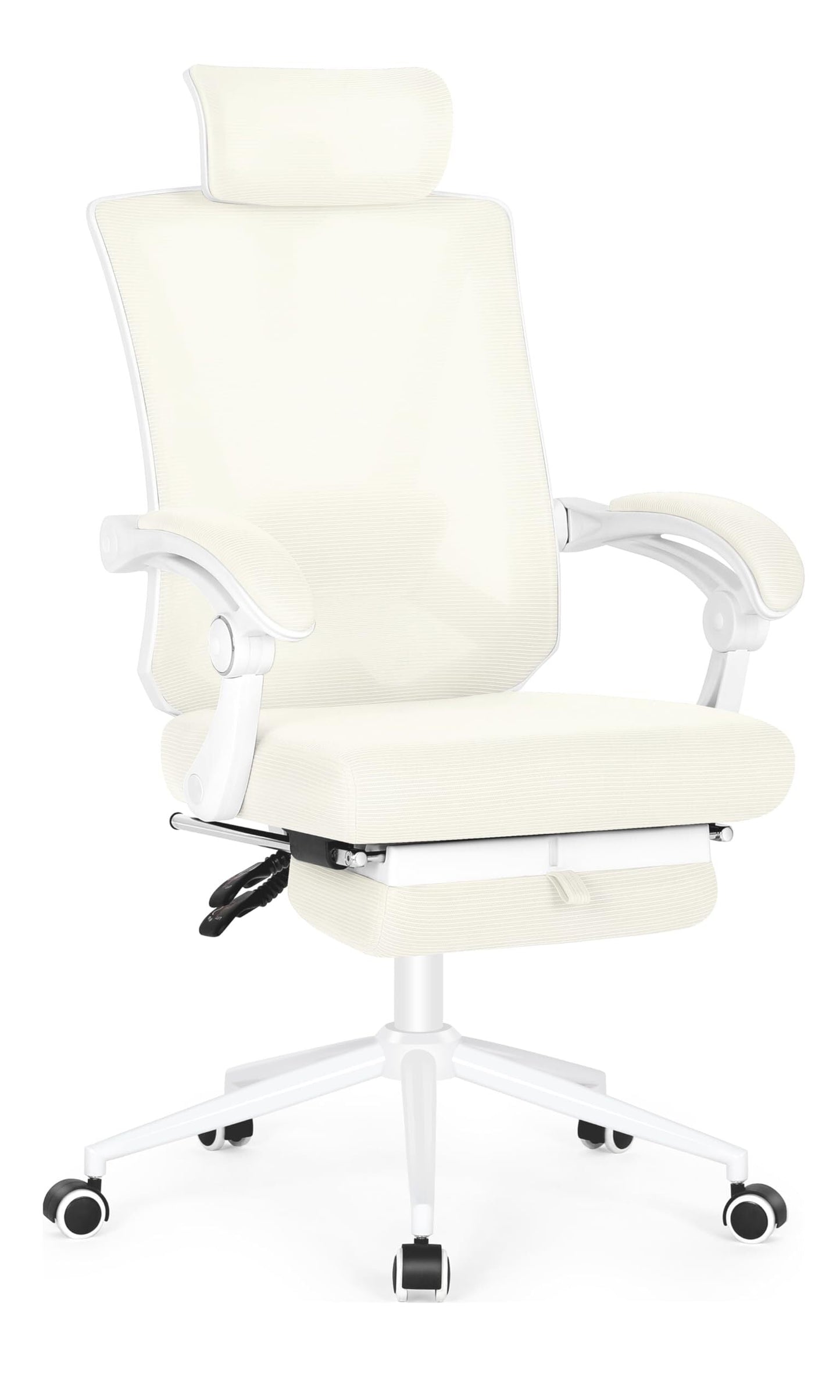 Ergonomic Office Chair with Footrest